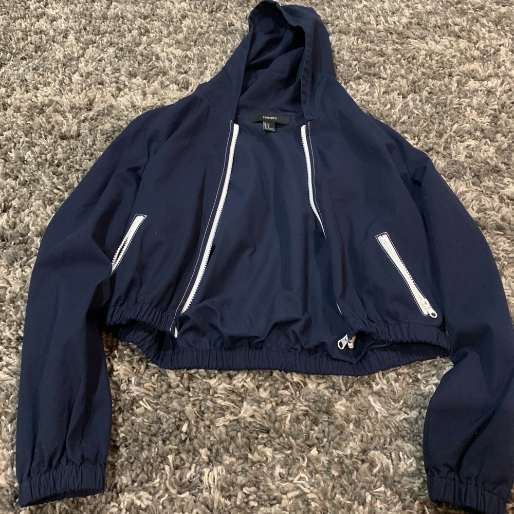 Navy blue jacket